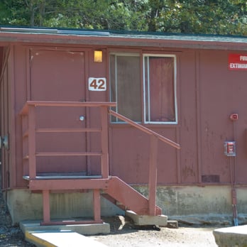 Camp Seely - Typical cabin from the outside. - Hiking Near Me - Crestline, California Camp Seely - Typical cabin from the outside. - Hiking Near Me - Crestline, California
