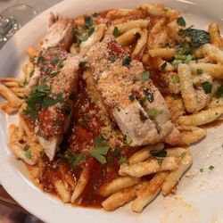 Russo's - Fresh cavatelli with chicken.