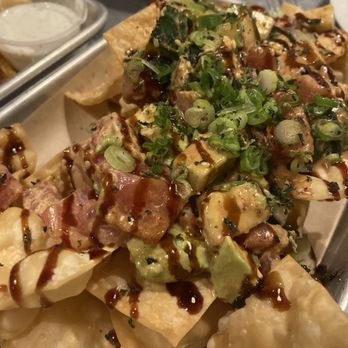 Pour Company - Poke nachos - New American Near Me - Fullerton, California Pour Company - Poke nachos - New American Near Me - Fullerton, California