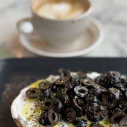 Labneh & Olive Toast