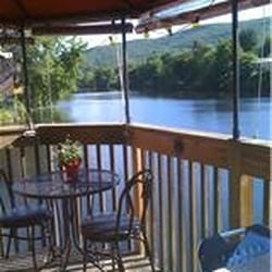 West End Pub - deck overlooking river