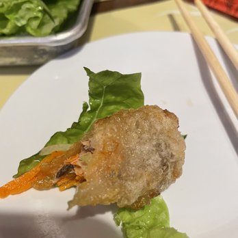 Saigon Shack - Remembered too late, but tried to get the bubbliness of the Fried Spring Rolls - Vietnamese Near Me - New York, New York Saigon Shack - Remembered too late, but tried to get the bubbliness of the Fried Spring Rolls - Vietnamese Near Me - New York, New York