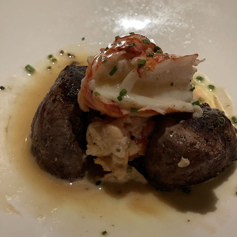 The Capital Grille - Seared Tenderloin with Butter Poached Lobster Tails - Steakhouses Near Me - Louisville, Kentucky The Capital Grille - Seared Tenderloin with Butter Poached Lobster Tails - Steakhouses Near Me - Louisville, Kentucky