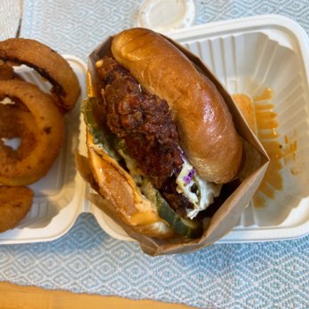 iniBurger - Nashville Hot Chicken Sandwich - Burgers Near Me - Fremont, California iniBurger - Nashville Hot Chicken Sandwich - Burgers Near Me - Fremont, California