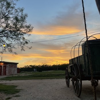 Perini Ranch Steakhouse - View from Table outside - Steakhouses Near Me - Buffalo Gap, Texas Perini Ranch Steakhouse - View from Table outside - Steakhouses Near Me - Buffalo Gap, Texas