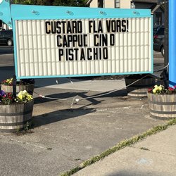Custard Corner - Every day they have a different special