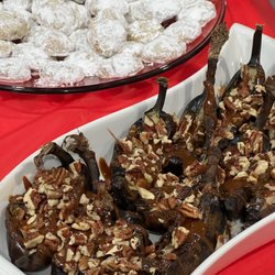 Shenkman Arts Centre - Stuffed bananas and Mexican wedding cookies