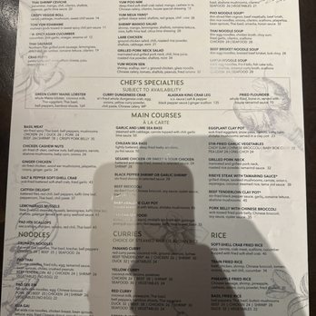 Lemongrass - Full food menu, including curries, apps, vegetarian and soup options, among others. - Thai Near Me - Las Vegas, Nevada