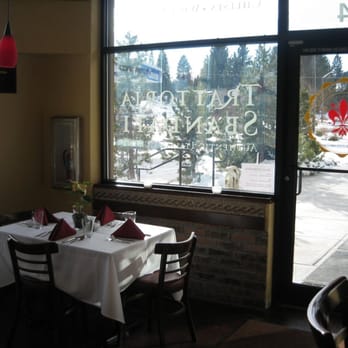 Trattoria Sbandati - From inside the front door... looking out - Italian Near Me - Bend, Oregon