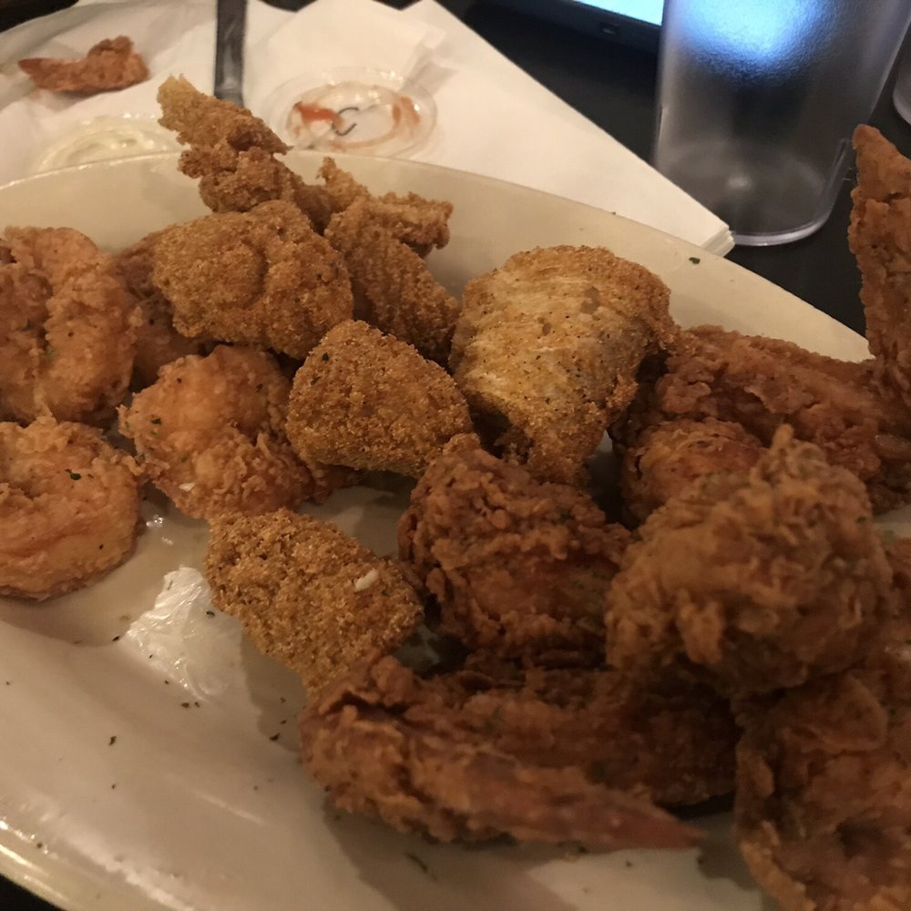 Cathy's Kitchen - Combo meal with fish, shrimp and chicken. - Seafood Near Me - Ferguson, Missouri Cathy's Kitchen - Combo meal with fish, shrimp and chicken. - Seafood Near Me - Ferguson, Missouri
