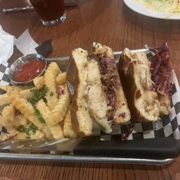 Korean Fried Chicken Burger