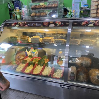 Fresh & Healthy - View of fresh meat and cold meat salads - Breakfast & Brunch Near Me - Bronx, New York