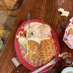 Cactus Rose Cafe - Chili releno lunch platter
