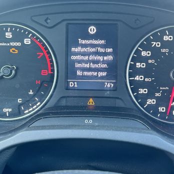 Audi Temecula - Transmission malfunction warning - Car Dealers Near Me - Temecula, California