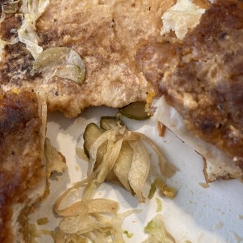 Guy Fieri's Flavortown Kitchen - Guy's Crispy? Chicken Sandwich  Look at the pickle - Food Delivery Services Near Me
