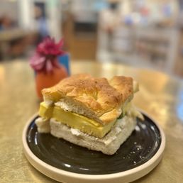 Herbed egg sandwich Herbed egg sandwich
