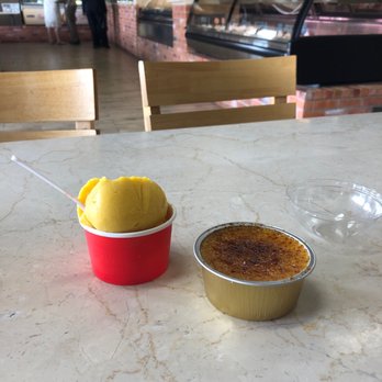 Baklovah Bakery - Mango Gelato & Mini Creme Brulee - Desserts Near Me - San Antonio, Texas Baklovah Bakery - Mango Gelato & Mini Creme Brulee - Desserts Near Me - San Antonio, Texas