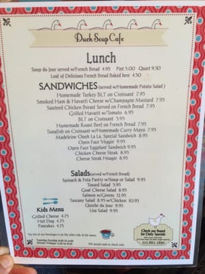 Menu photo 5 Duck Soup Cafe New Hope, PA Menu photo 5 Duck Soup Cafe New Hope, PA