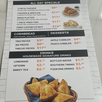 Cornbread - Newark - Menu Options - Southern Near Me - Newark, New Jersey Cornbread - Newark - Menu Options - Southern Near Me - Newark, New Jersey