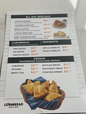 Menu photo 1 Cornbread - Newark Newark, NJ