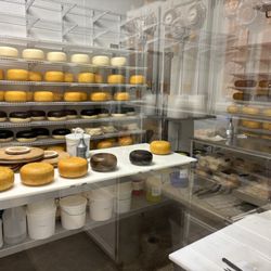 Stuyt Dairy Farmstead Cheese Company - Cheese aging room