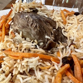 Afghan Choopan Restaurant - Lamb Qabuli Pallaw - Afghan Near Me - Bothell, Washington