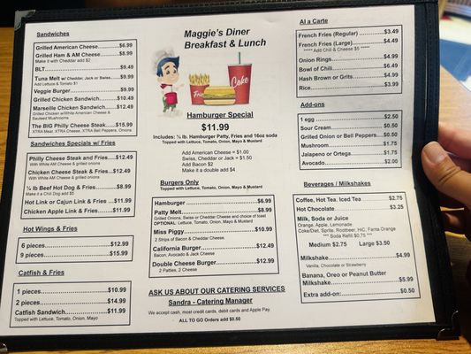 Menu photo 1 Maggie's Restaurant Vallejo, CA