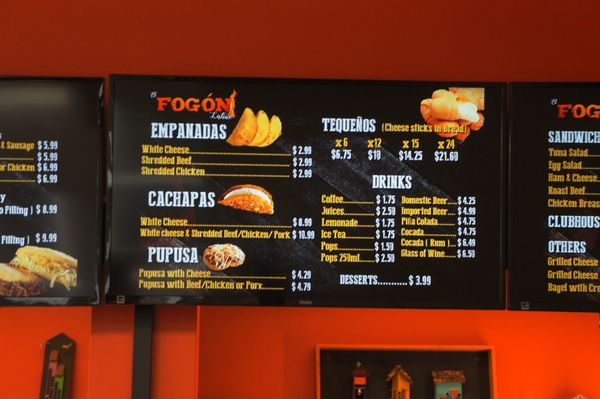 Menu photo 5 El Fogón Latino Edmonton, AB