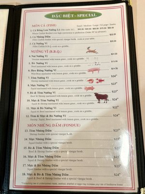 Menu photo 8 Hong An Bo 7 Mon Garden Grove, CA