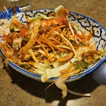 The King & I - Thai salad with peanut sauce - Vegetarian Near Me - Rochester, New York The King & I - Thai salad with peanut sauce - Vegetarian Near Me - Rochester, New York