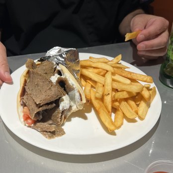 Mika's Greek - Gyro with fries - Mediterranean Near Me - Phoenix, Arizona