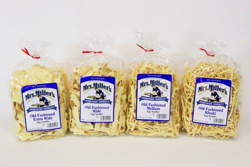 MRS. MILLER’S HOMEMADE NOODLES 9140 County Rd 192, Fredericksburg, Ohio Specialty Food