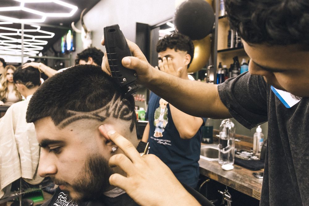 Faded Talk Barbershop Logo