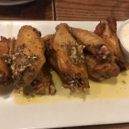 Cajun garlic wings