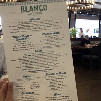 Blanco Cocina + Cantina - Menu - Tacos Near Me - Phoenix, Arizona Blanco Cocina + Cantina - Menu - Tacos Near Me - Phoenix, Arizona