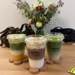 Mango matcha, marble coffee, earl grey matcha Mango matcha, marble coffee, earl grey matcha