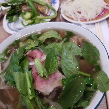 Pho 86 Restaurant - Pho dac biet with onions dipped vinegar - Vietnamese Near Me - Westminster, California Pho 86 Restaurant - Pho dac biet with onions dipped vinegar - Vietnamese Near Me - Westminster, California