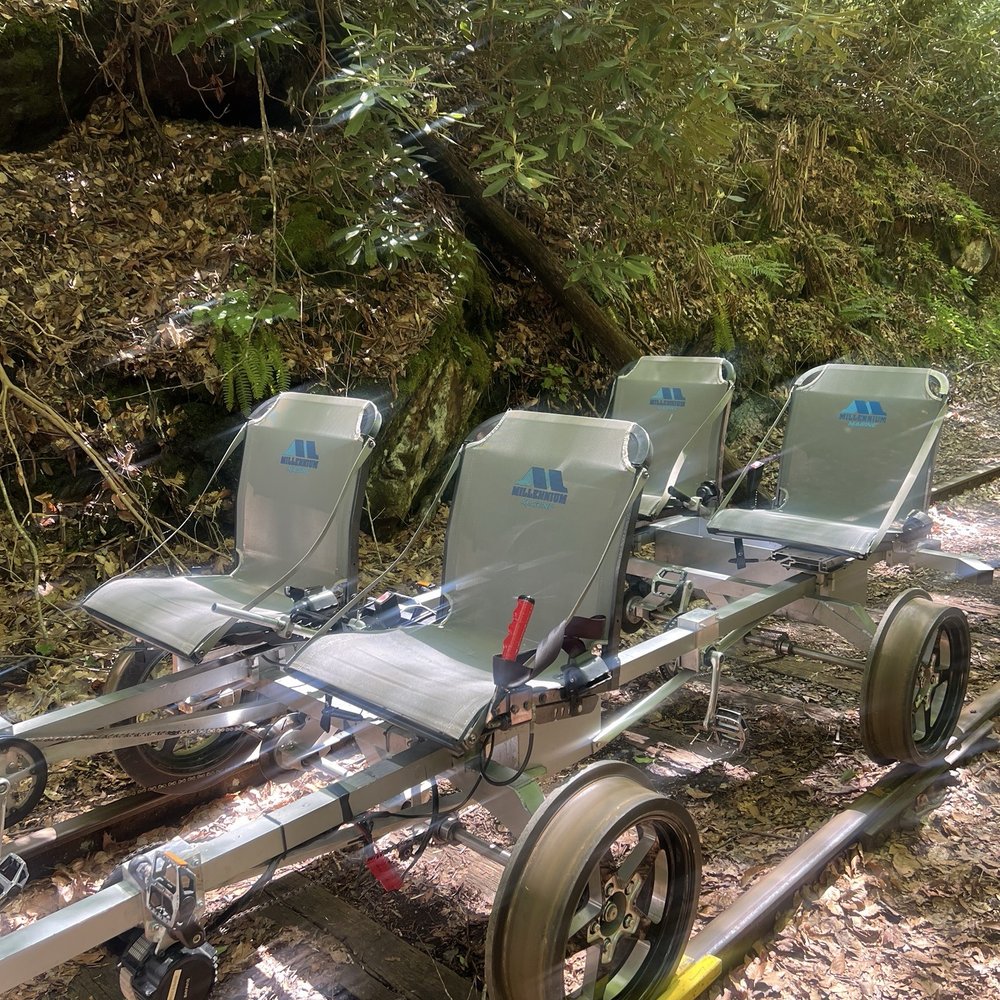 Andrews Valley Rail Tours - Rail car - Bike tours Near Me - Andrews, North Carolina