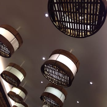 Tim Ho Wan - Cute lights ! Styled like the steamer for dumplings - Dim Sum Near Me - Makati, NCR