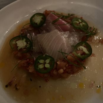 Santísimo - Yellowtail ceviche - Cocktail Bars Near Me - San Juan, Puerto Rico