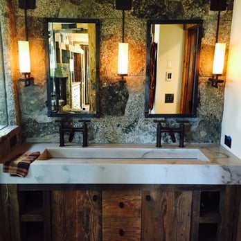Finishing Touch Carpentry - Reclaimed barnwood Cabinetry Lake Tahoe California - Cabinetry Near Me
