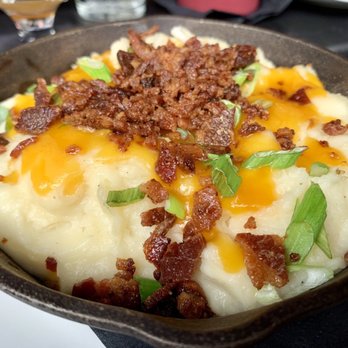 The Standard Pour - Loaded mashed potatoes - New American Near Me - Dallas, Texas The Standard Pour - Loaded mashed potatoes - New American Near Me - Dallas, Texas