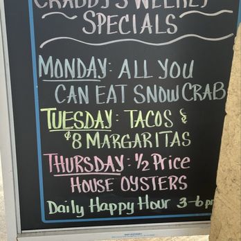 Crabby's Oyster Bar - Seafood Near Me - Jensen Beach, Florida Crabby's Oyster Bar - Seafood Near Me - Jensen Beach, Florida