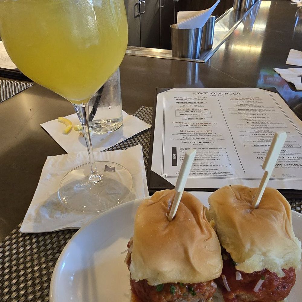 HH sliders & sangria HH sliders & sangria