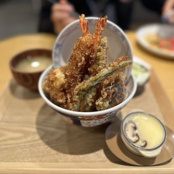 Tendon Kohaku - Tendon Set ($19.99) - Japanese Near Me - Bellevue, Washington Tendon Kohaku - Tendon Set ($19.99) - Japanese Near Me - Bellevue, Washington