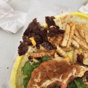 Choo Choo Restaurant - Crust from a burger - Burgers Near Me - Des Plaines, Illinois