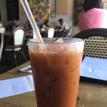 Birdseye Kitchen - Thai iced tea with coconut milk - Vietnamese Near Me - Encinitas, California Birdseye Kitchen - Thai iced tea with coconut milk - Vietnamese Near Me - Encinitas, California