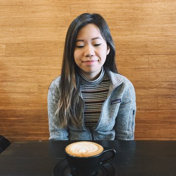 Flywheel Coffee Roasters - Pretty girl and oat capp - Coffee & Tea Near Me - San Francisco, California