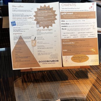 Goodboybob Coffee Roasters - Menu - Coffee & Tea Near Me - Manhattan Beach, California Goodboybob Coffee Roasters - Menu - Coffee & Tea Near Me - Manhattan Beach, California