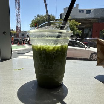 Binge Coffee House - Strawberry Matcha Latte - Vietnamese Near Me - Berkeley, California